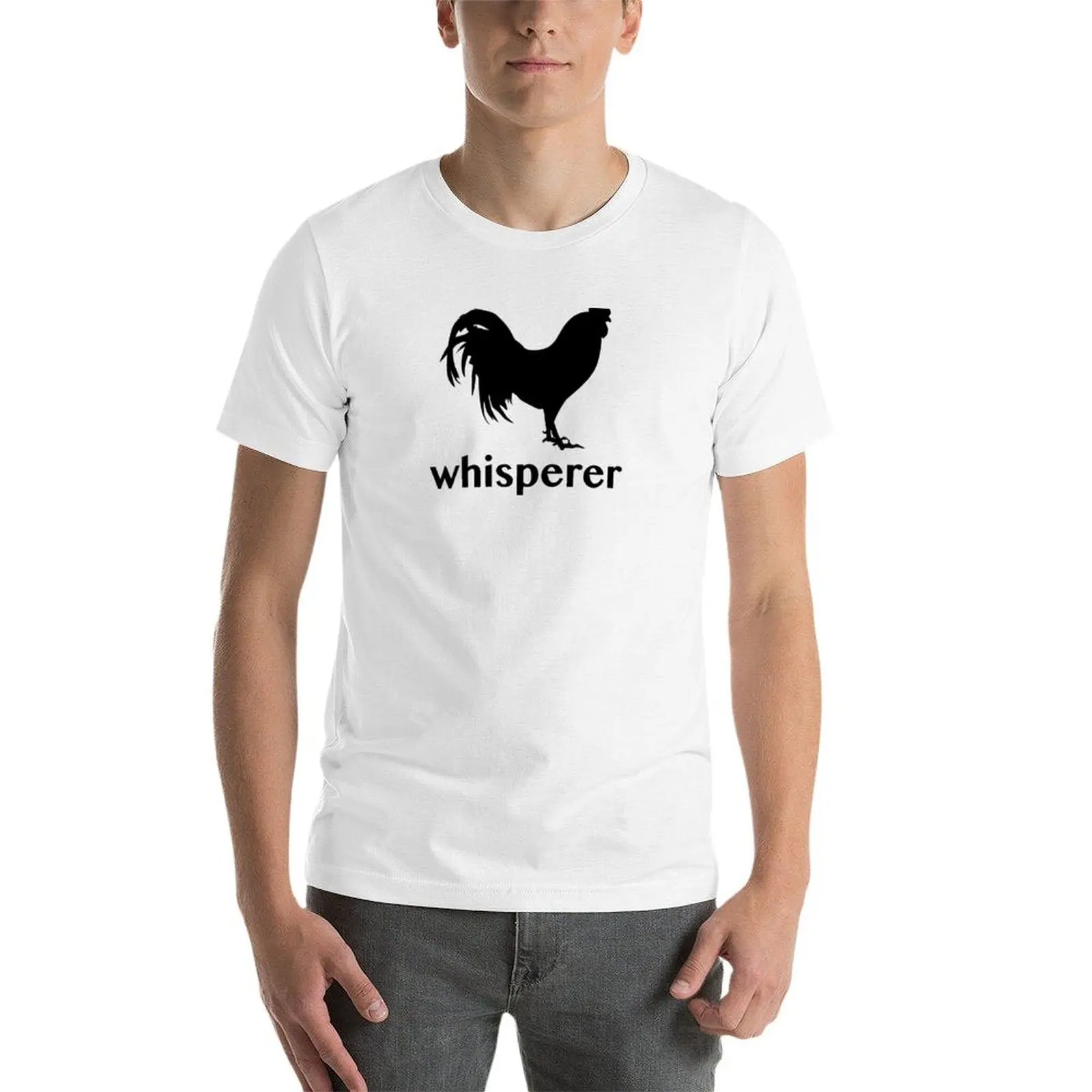 تي شيرت Rooster Whisperer تي شيرت رجالي برسوم جرافيك تي شيرت رجالي برسوم جرافيك