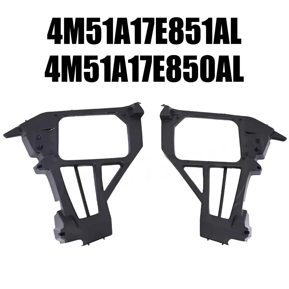 Rear Bumper Bracket Support Mount Made Of Black ABS Plastic For For Ford Focus 2008 2009 2010 2011 Replace OE 4M51A17E85