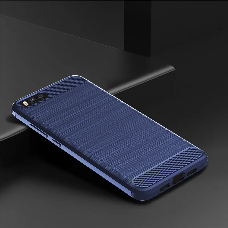 For Xiaomi Note 3 Mi Note3 Silicone Case Luxury Carbon Fiber Skin Case For xaomi mi note 3 Mi Note3 Soft Phone Cover