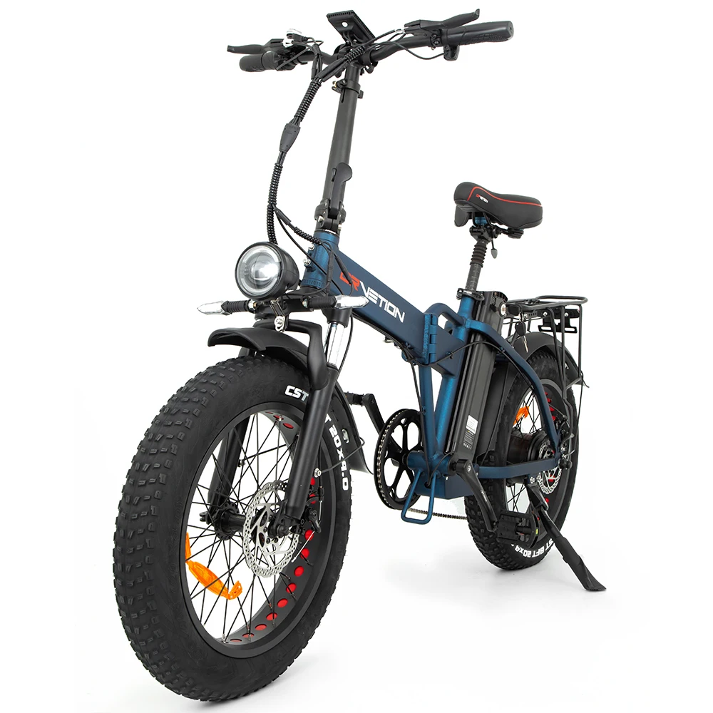 DRVETION AT20 Electric Bicycle Ebike Fat Bikes 20Inch 4.0 Tires 48V 15AH/20AH 750W Samsung 50e Cell Max 45km/h Electric Bikes