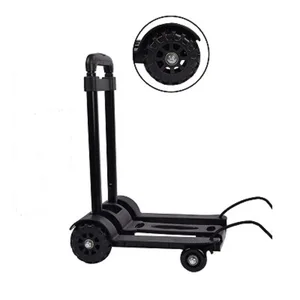 شاحنة صغيرة 2 أو 4 عجلات مع قضيب قابل للطي ، عربة تسوق محمولة ، عربة بقالة ، عربة صغيرة ، عربة أمتعة أفضل 10 مبيعات حقيبة عربة قابلة للطي - No4