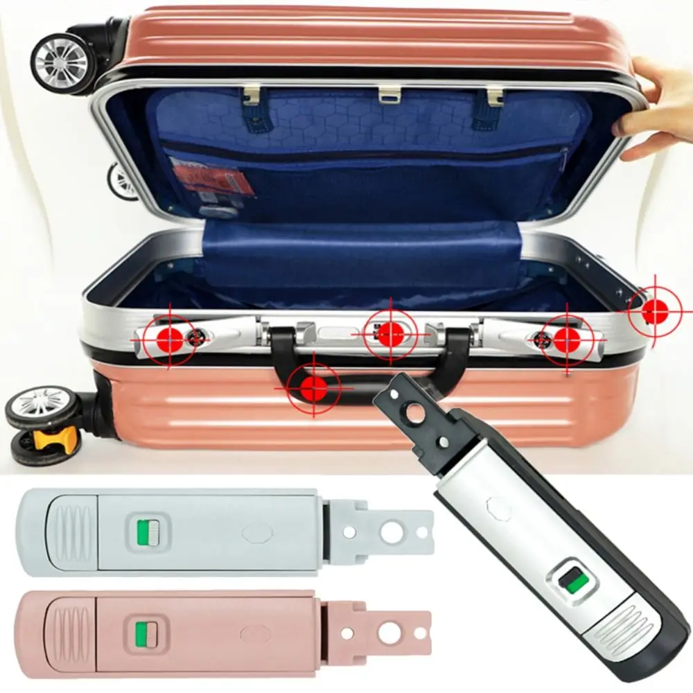 Durable Multicolor Suitcase Lock Buckle Anti Theft Left Right Luggage Buckle Lock Lock Catch Safe Travel Lock