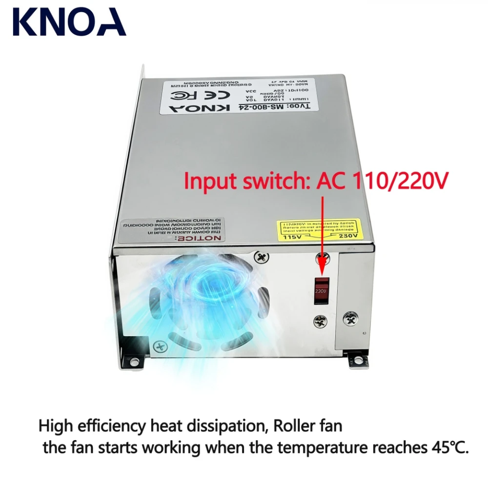 500W 600W 1000W 1500W Adjustable Power Supply 110/220V AC To DC 12V 13.8V 15V 24V 36V 48V 60V 72V 80V 90V 100V 150V 200V SMPS