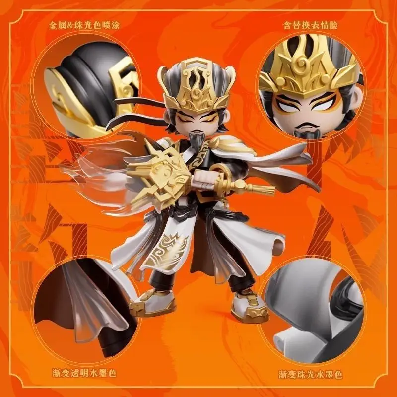 

Коллекционная фигурка Blokees Heroes Infinite Zhuge Liang Moyun Liangyi из строительных блоков с подставкой для демонстрации для коллекционеров аниме