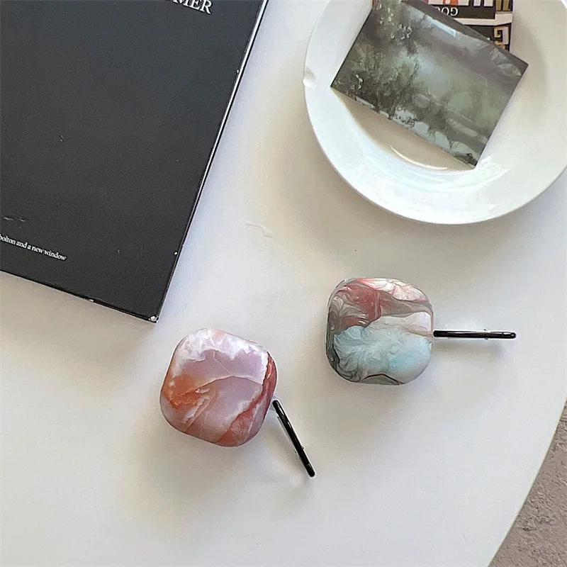 

Buds2 Live Pro/FE Earphone Marble Pattern Soft Simple