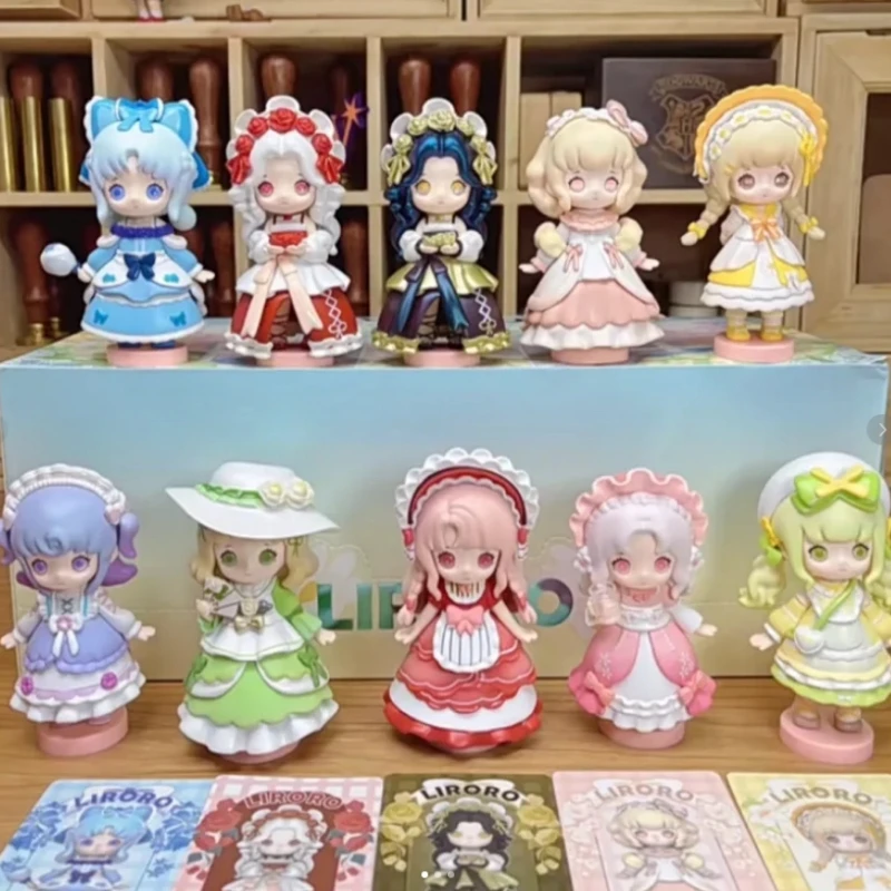 

Genuine Liroro Blind Box Four Seasons Flower Language Series Lolita Liroro Mystery Box Figure Ornament Desk Decor Collected Gift