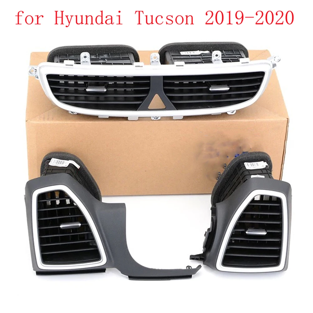

Высококачественная решетка воздуховода кондиционера для Hyundai Tucson 2019-2020, вентиляционная решетка приборной панели, воздуховод отопителя, элемент интерьера