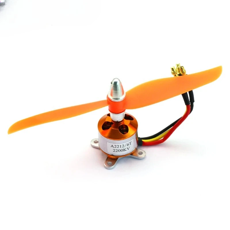 A2212 2200KV Brushless High-Speed Multi-Axis Aeromodel Motor with 5030 Propeller for RC Dronehi