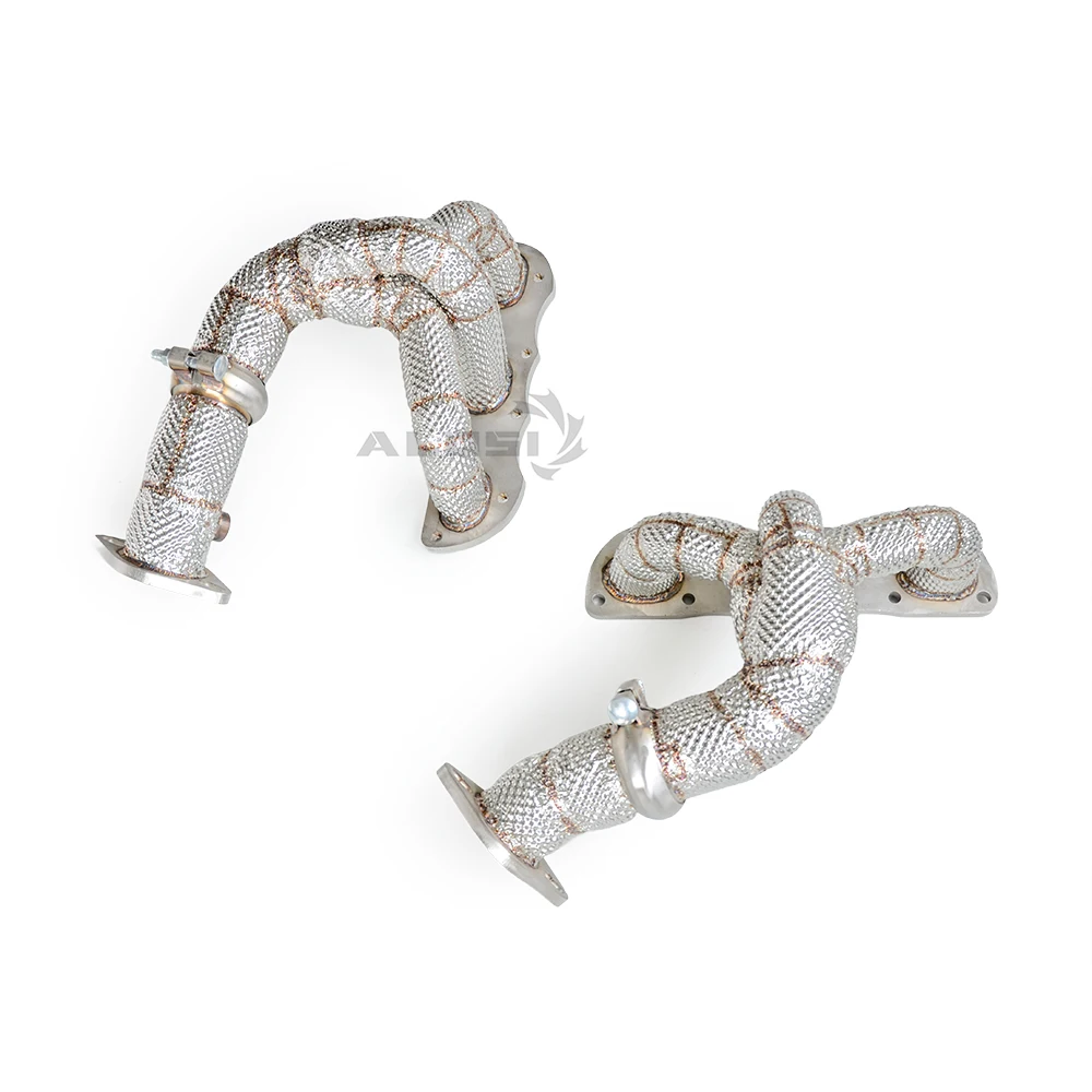 

High Quality Exhaust Manifold racing performance exhaust collector for Porsche Cayman S/ Boxster S 981 3.4 2012-2017 wholesale