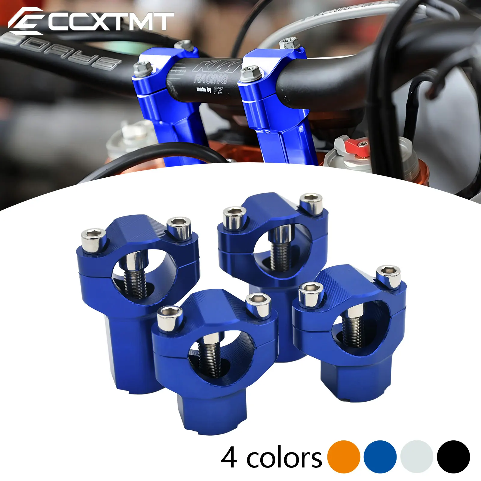Motorcycle Handlebar Riser Bar Clamp Mount For Husqvarna FC TE FE TC 2014-2022 For GasGas EX MC EC 2021-2022 For KTM Adventure