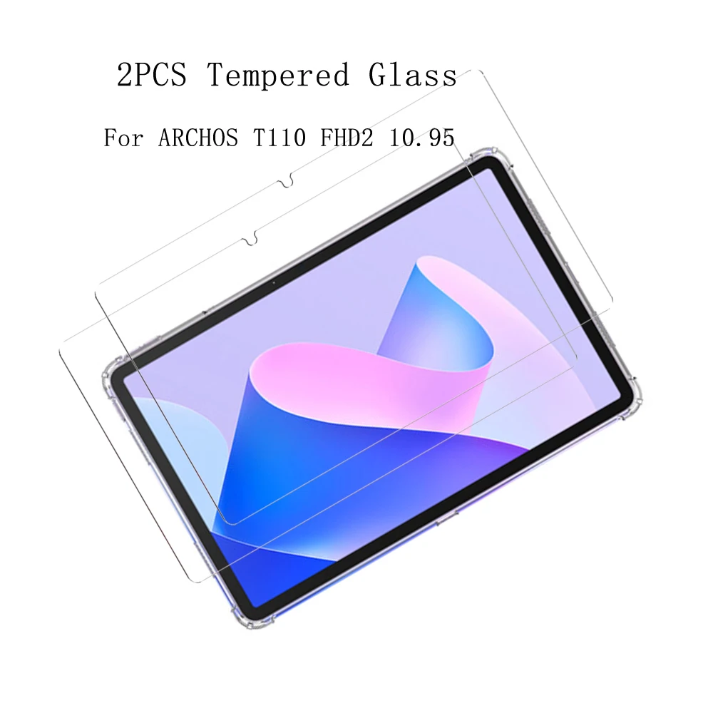 2PCS HD Tempered Glass For ARCHOS T110 FHD2 10.95'' Tablet S