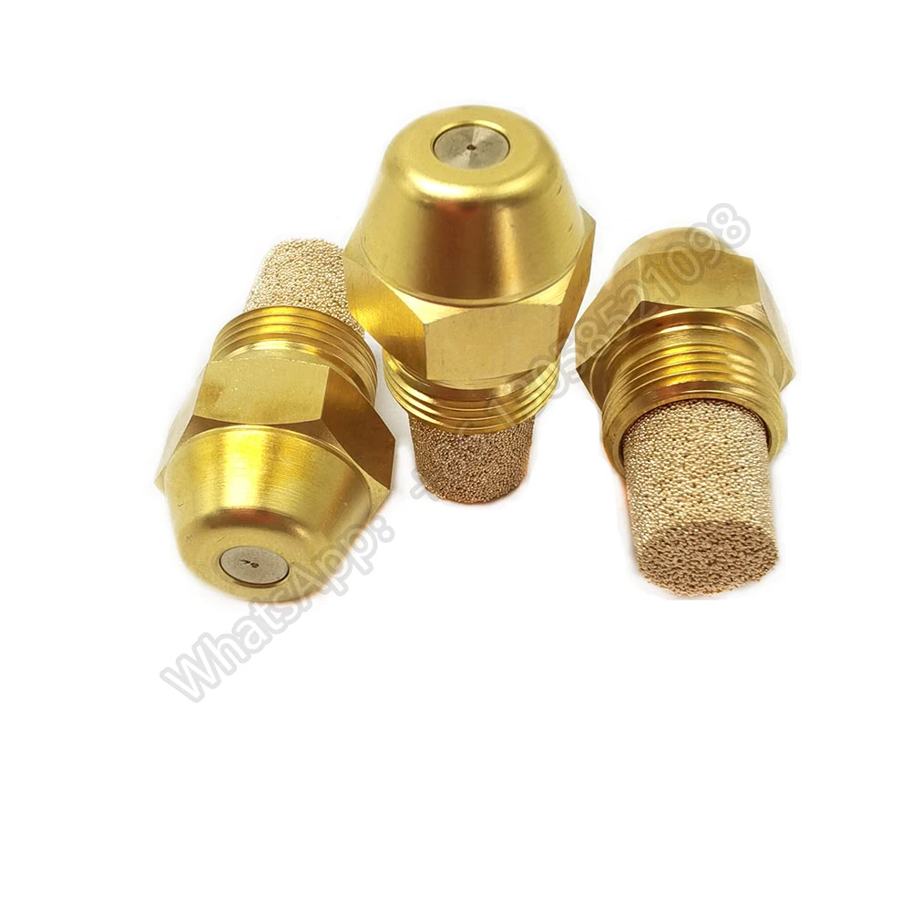 Diesel Fuel Jet Brass 60 Degree Oil Boiler Combustion Injection Waste Oil Burner Nozzle