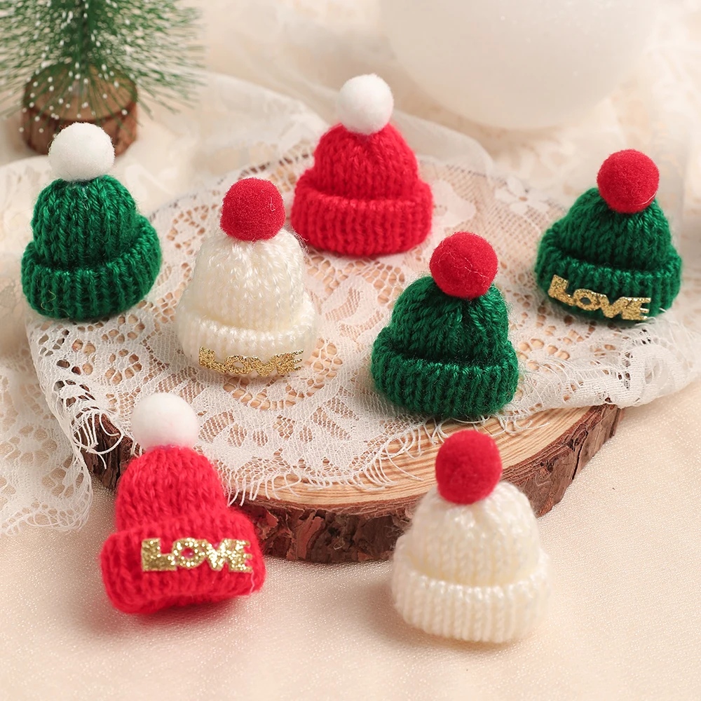 5/10Pcs Christmas Decoration M - Santa Hat Plush recension och pris