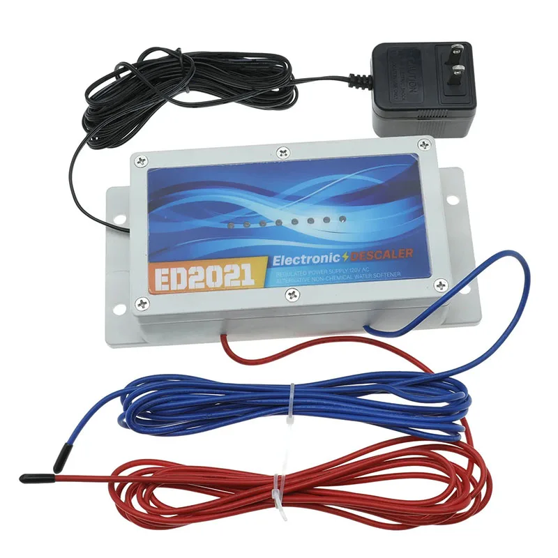 WDS2021 Electronic Water Descaling System Reduces Scale, Rust and Minerals Micro Descaling Box