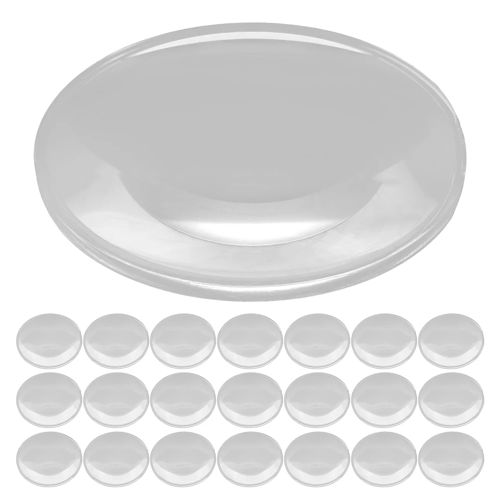 

30Pcs Magnifier Replacement Lens Convex Optical Lens Set Small Science Teaching Experiment Learning Aid Science Teaching Tools