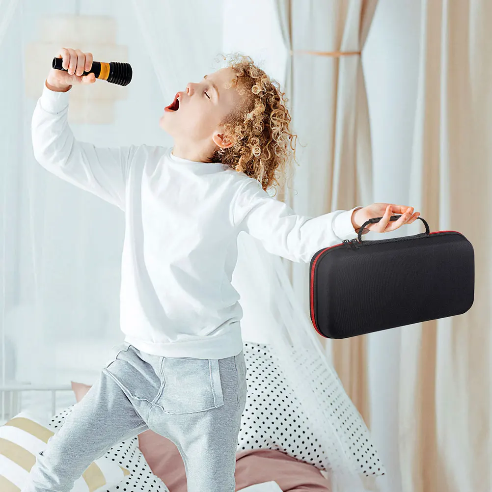 

2 pcs Wireless Storage Case EVA Shockproof Dustproof Handheld Mic Handheld Mic Storage Bag Bag For Travel Accessories