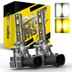 BMTxms H27 881 Led Fog Light H27W/2 H27W/1 880 Canbus Bulb Car DRL Lamp For Hyundai Santa Fe IX35 KIA Sorento Soul Rio Sportage