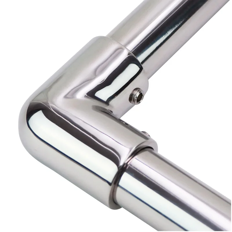 1 PCS For Boats And Sailboat Yachts 316 Stainless Steel Hardware 2-Way 90° Elbow Heavy Duty Boat Handrail Fitting 32MM