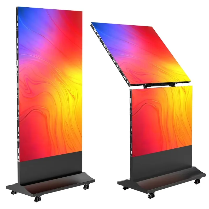 Folding led screen led display poster exhibition advertising screen church stage led video wall indoor display