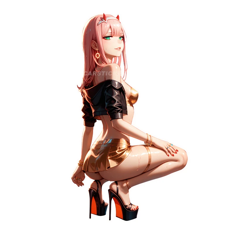 

Car Stickers Sexy Anime Cartoon Vinyl Stickers - Waterproof & Creative Decals for Cars, Laptops, and More