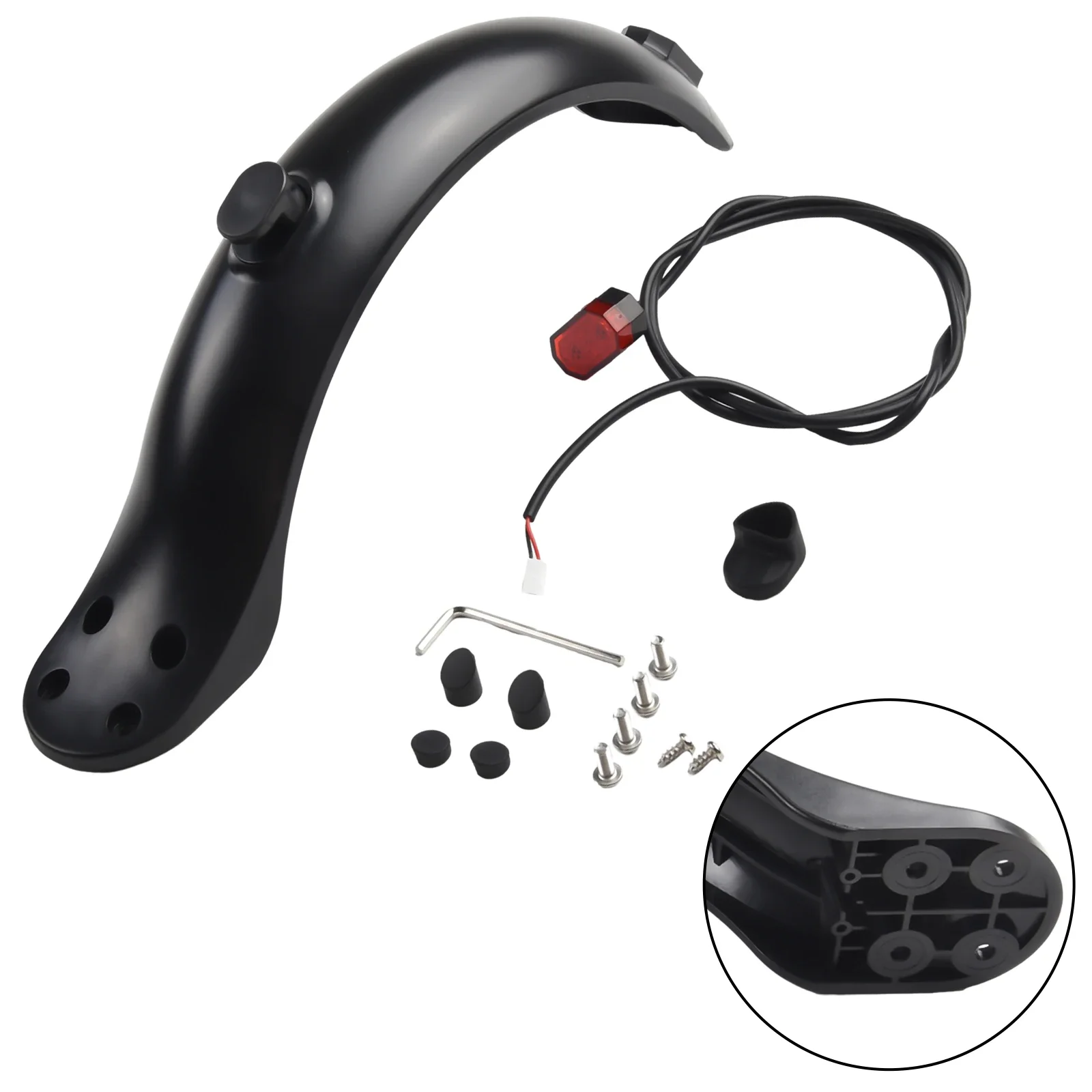 Protect Your Electric Scooter from Dirt and Debris with this Mudguard Set Compatible with For Xiaomi 8 5inch Model