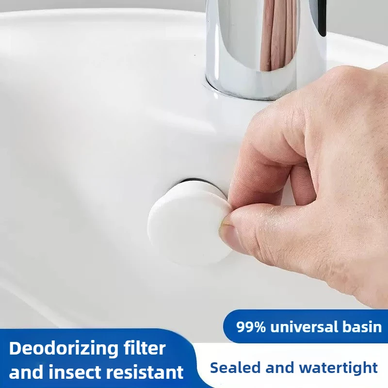 20PC Bathroom Rubber Wash Basin Overflow Ring Kitchen Sink Washbasin Drain Seal Stopper Bathtub Drain Cap Plug Accessories