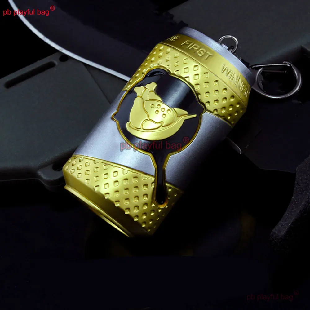 Joyería colgante hebilla colgante 7cm bebida energética aleación modelo llavero figuras de acción coleccionables juguetes para niños regalos de cumpleaños ZG418