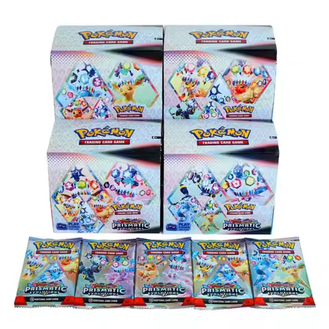 popular Pokemon Card Scarlet &amp; Violet Prismatic Evolutions 360pcs Box English Booster Battle 151 Ultra Prism Booster Battle Card