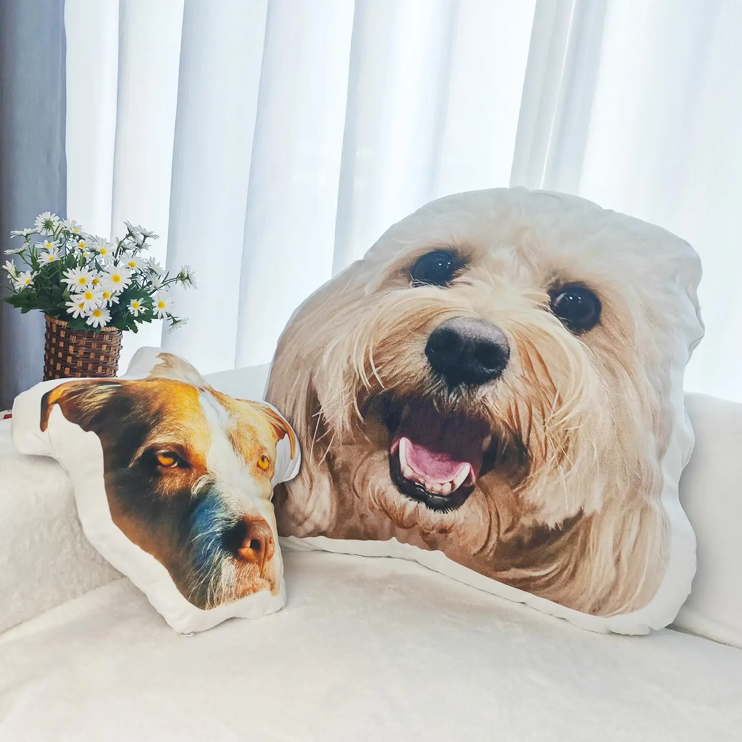 Personalisierte individuelle Kissen, Kissen und Sitzkissen in Katzen- und Hundeform, DIY-Sitzkissen für Geburtstage, Feiertage, Streiche