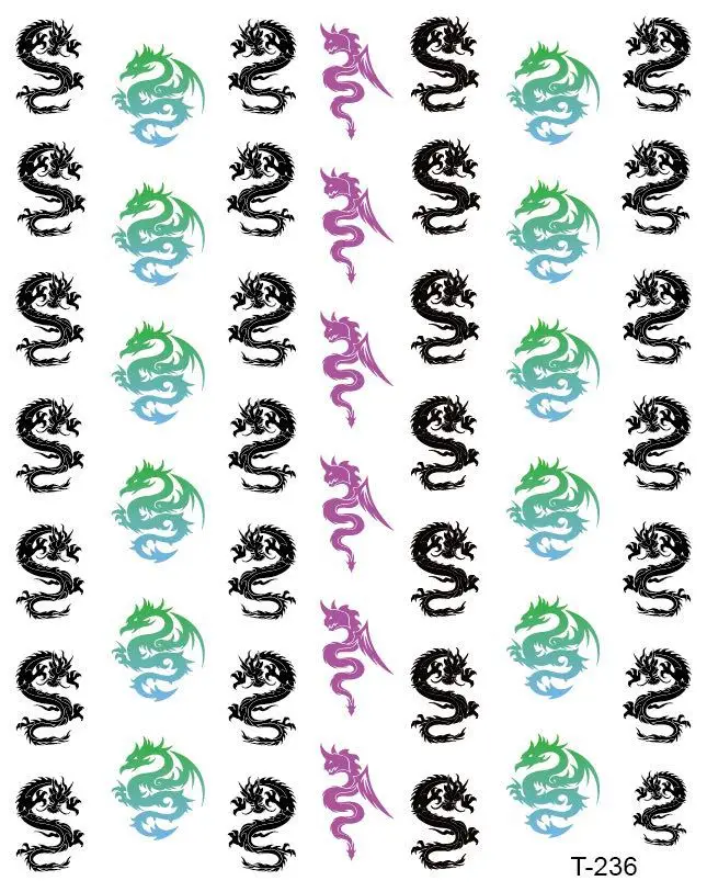 1 ورقة الصينية لونغ مسمار الفن ملصق مجردة الوجه التسمية المتزلجون ل رسومات أظافر الديكور DIY كلمة تصميم الأشعة فوق البنفسجية هلام السحر