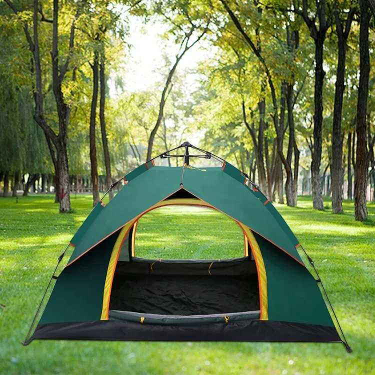 

Hot Salw Family Automatic Tent for Camping Hiking Mountaineering Waterproof Windproof Pop-up Camping Tent