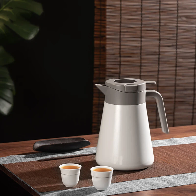 SAMADOYO  Multifunctional Mini Health Stewed Household Teapot Large Capacity Teapot 304 Stainless Steel Teapot