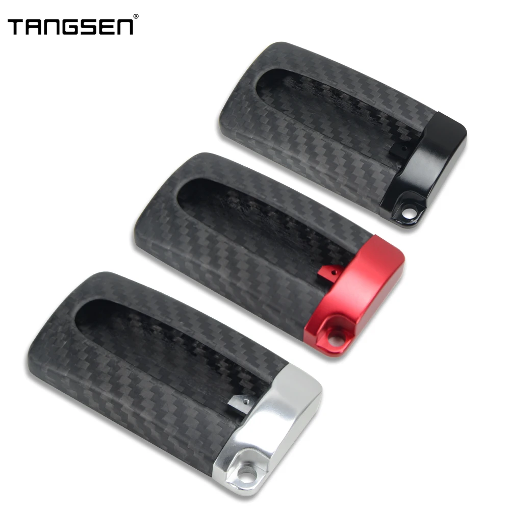 Carbon Fiber Car Key Case Cover Compatible with Nissan, Infiniti, GTR，Car Key Protective Accessories