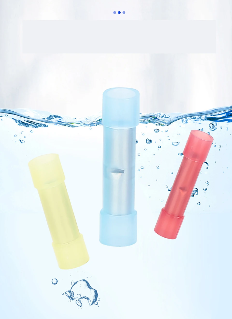 Nylon-isolierter gerader Stoßdraht-Anschlussstecker, Kupferleiter, elektrisches Kabel, schnelle Kaltpressklemmen, BNYF – Detail 4