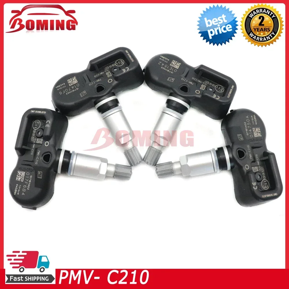 PMV-C210 42607-02031 Sensor de Monitor de presión de neumáticos TPMS 433Mhz apto para Toyota Alphard Auris Avens Avensis Lexus ES GS GX LC LS