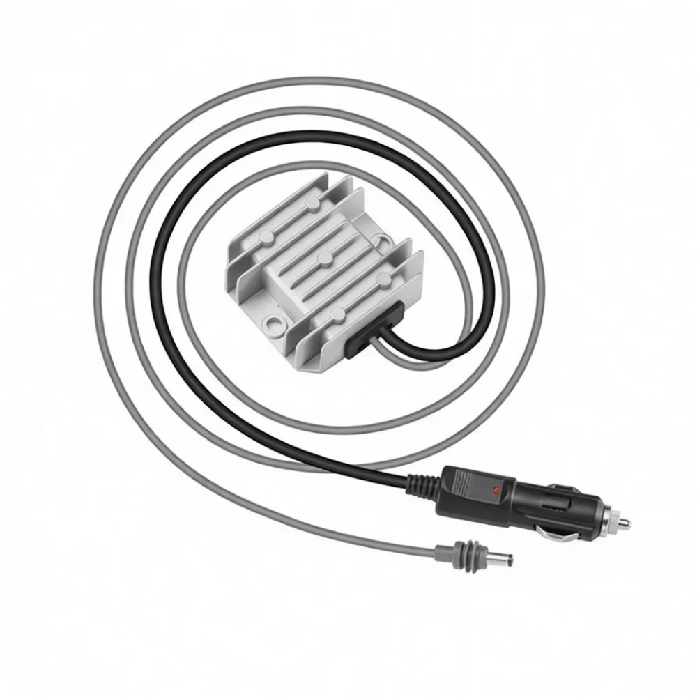 Waterproof Boost Power Regulator 12V 24V To 30V 3 5A DC Converter Module With Cigarette Lighter Connector For Portable Electroni