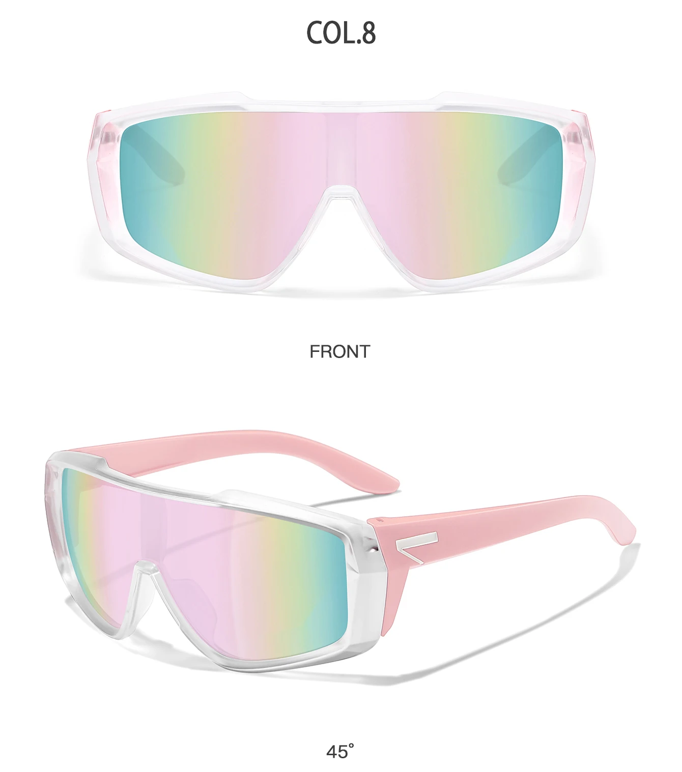 Bunte Jugend-Sonnenbrille, UV400, winddicht, MTB, Fahrrad, modisch, Outdoor-Sport, Radfahren, Schutzbrille für Männer und Frauen – Detail 10