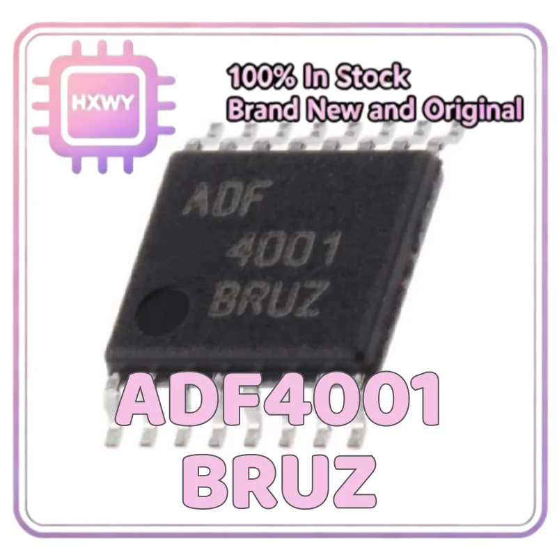 (10/50 pieces) ADF4001BRUZ 4001 TSSOP-16 PLL Frequency Synthesizer Brand new original stock Electronic Chip Fast Shipping