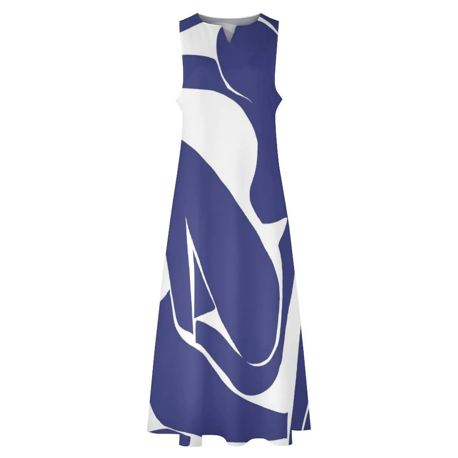 女性のためのマティスカットアウトロングドレス、美的服、花嫁介添人ドレス、 #1