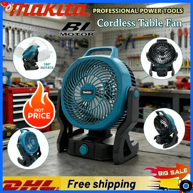 ventilateur-electrique-rechargeable-makita-pour-batterie-18v-20v-ventilateur-de-camping-exterieur-circulateur-d'air-ventilateur-sans-fil-270-°-ventilateur-de-tente-a-tete-rotative