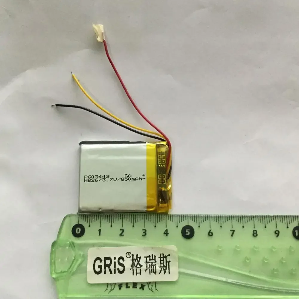 นิวพล 653442 603443   E X10 แบตเตอรี่ E แบตเตอรี่ Luhang LUHANG Navigator 5 นิ้วแบตเตอรี่แบตเตอรี่ GPS Li-Ion CellA ดี