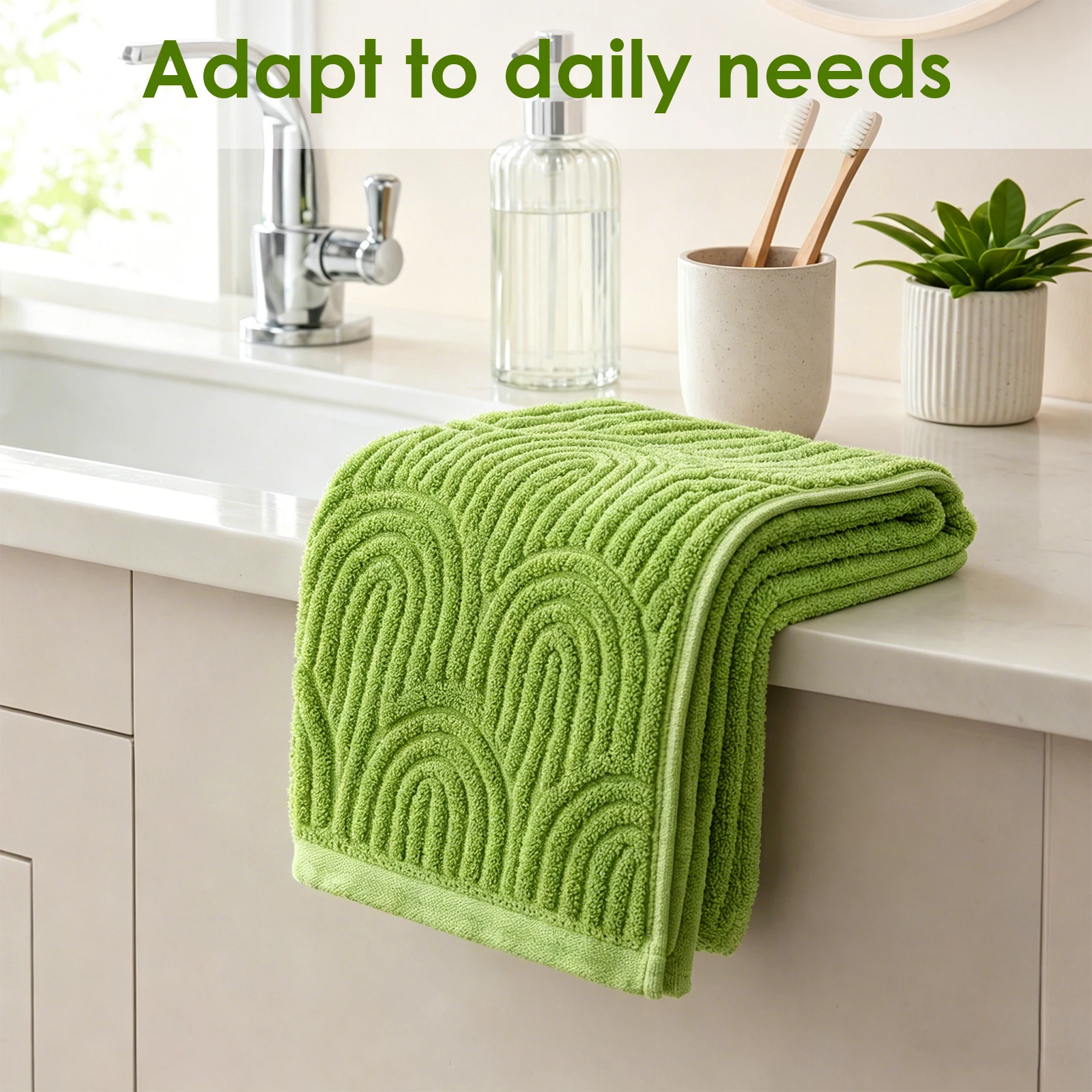 3Pcs Hand Towel Set Soft Cotto - Home Textiles Towel Set ulasan dan harga