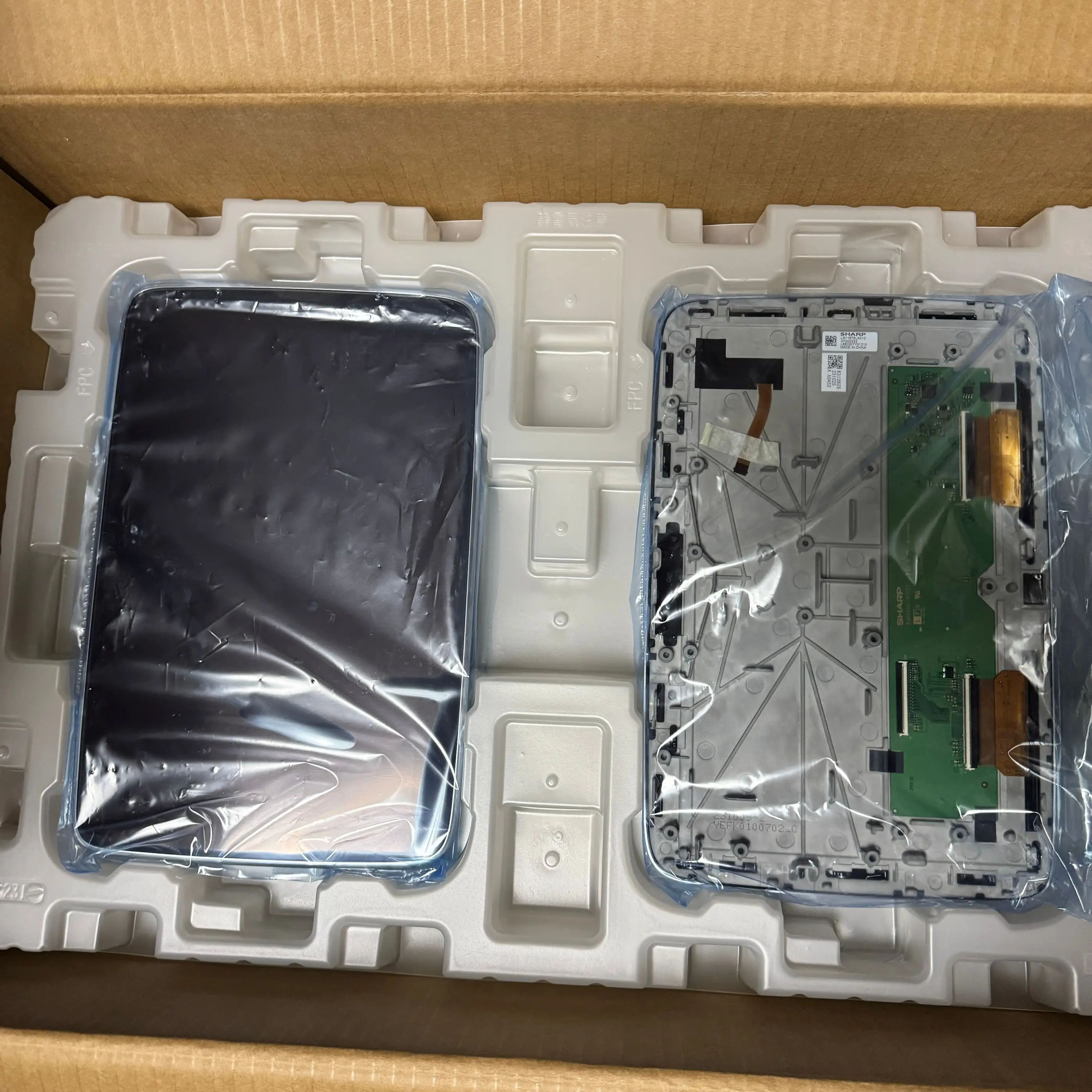 شاشة LCD مقاس 11.6 بوصة LS116T5LX01 LS116T5LX01B لسيارة Mercedes Benz W223 W167 GLS EQS S-Class شاشة لمس ترفيهية خلفية