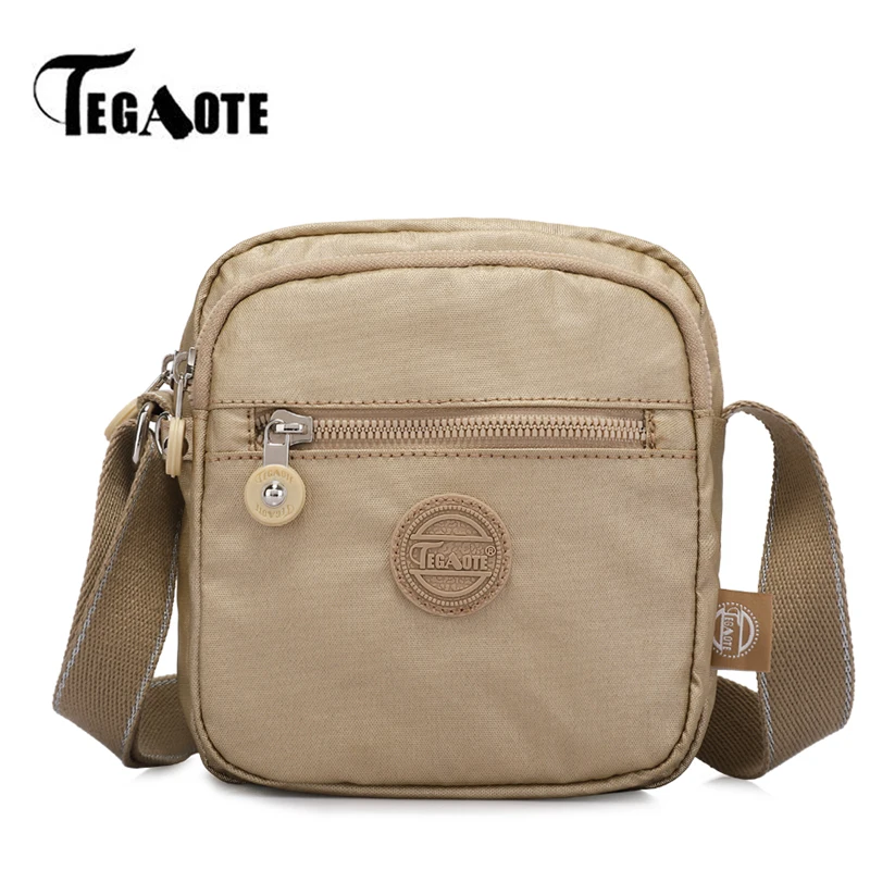 TEGAOTE Female Bags Small 2024 Luxury Designer Handbag Nylon Waterproof Purses Bolsa Feminina Travel Side Bag for Women