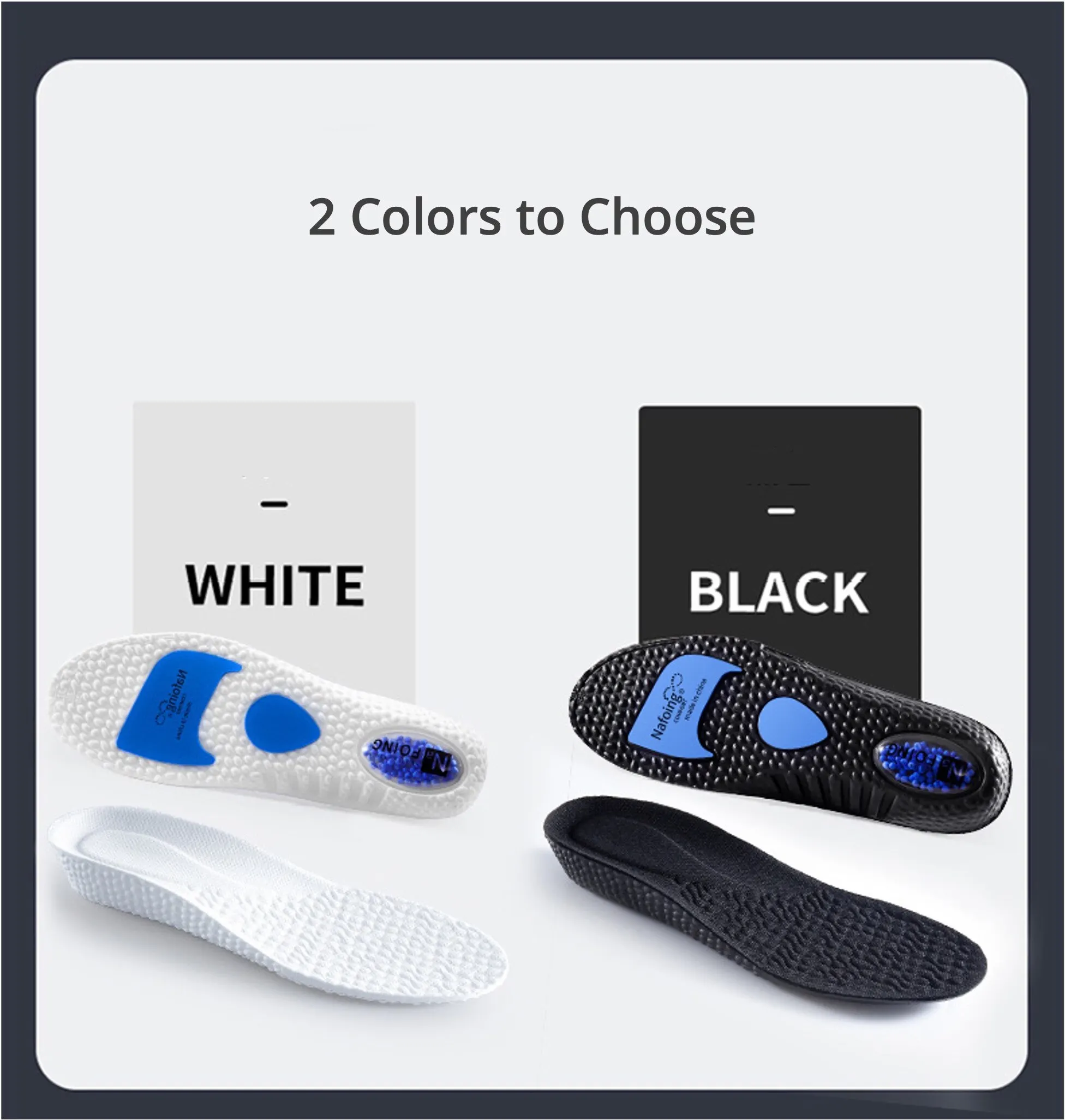 1 Pair Sport Insoles for Shoes EVA Air Cushion Sole Soft Shock Absorption Deodorant Breathable Running Orthopedic Insoles image 6