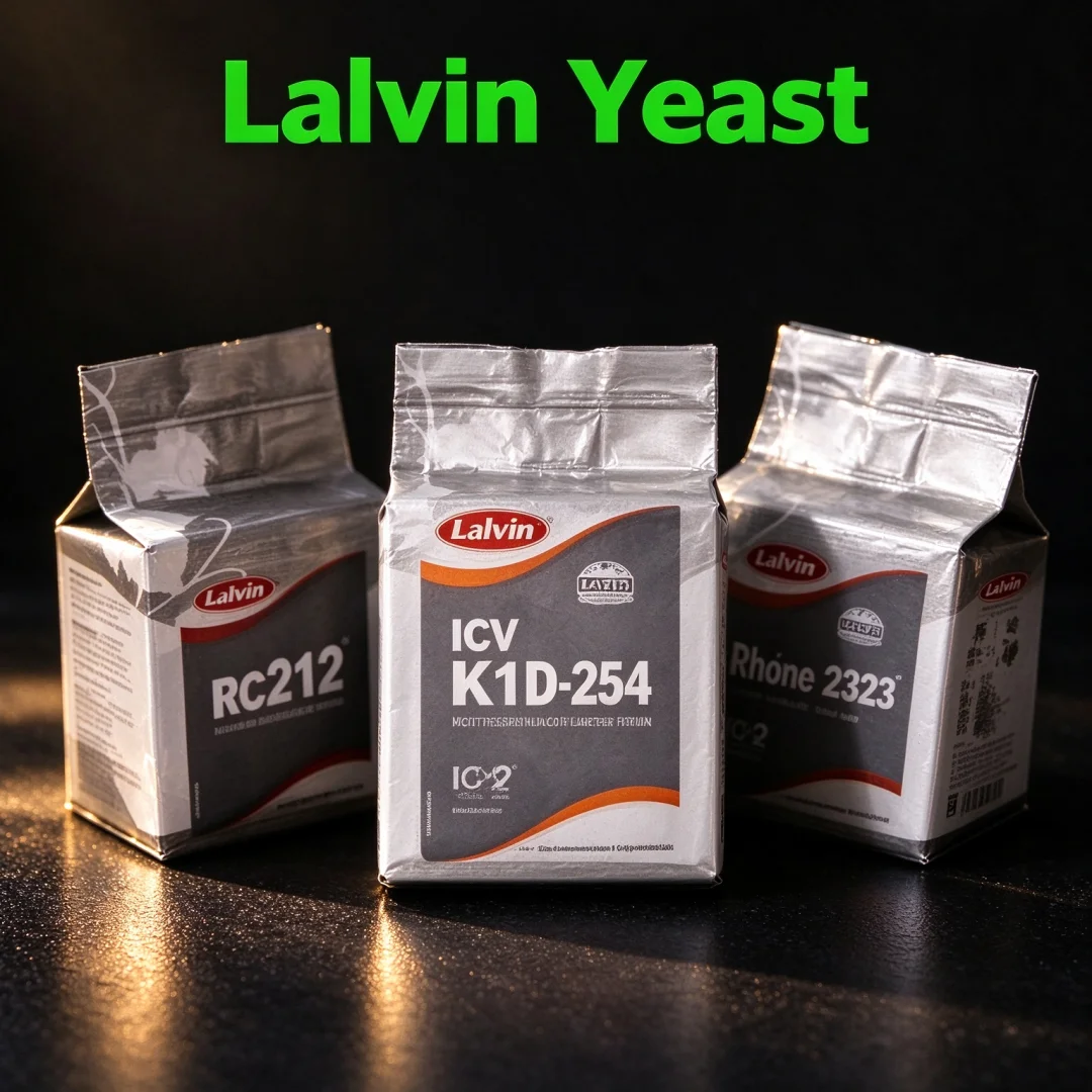 5g*5 Bags 25g Lalvin ICV-D47 Red & White Rose Grape Fermentation Yeast 5g Packets in Aluminum Bag BOURGOVIN RC212 BM4X4 71B