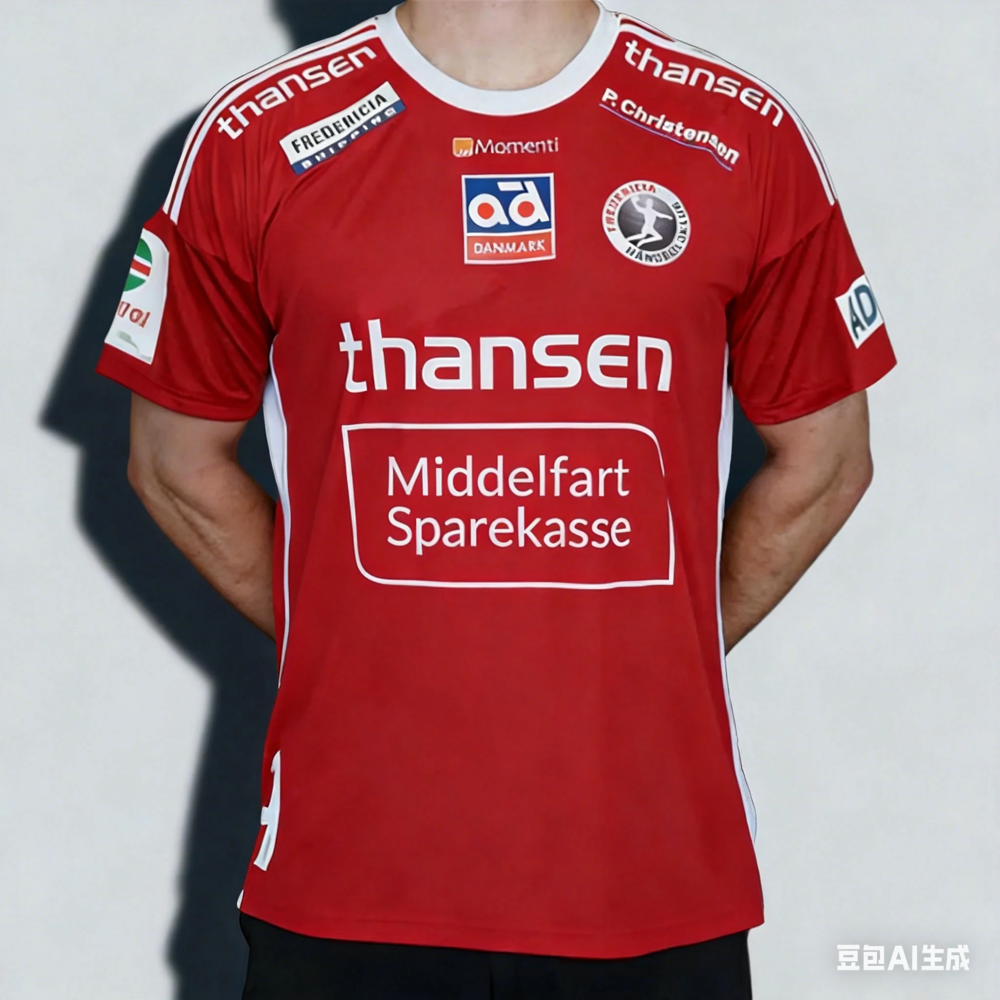 

Футболка для гандбола Fredericia Handball Club, Дания, повседневная дышащая футболка унисекс, мужская, детская, семейная, модная футболка в стиле Y2K