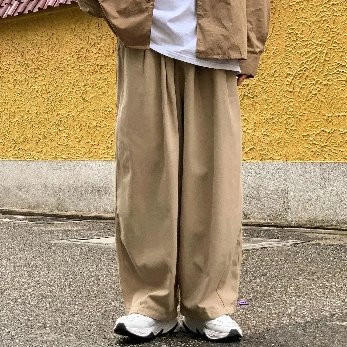 

New Straight Leg Wide Leg Cargo Pants Men Trendy Loose Casual Long Trousers Elegant Design Fashion Versatile Multi Color Options