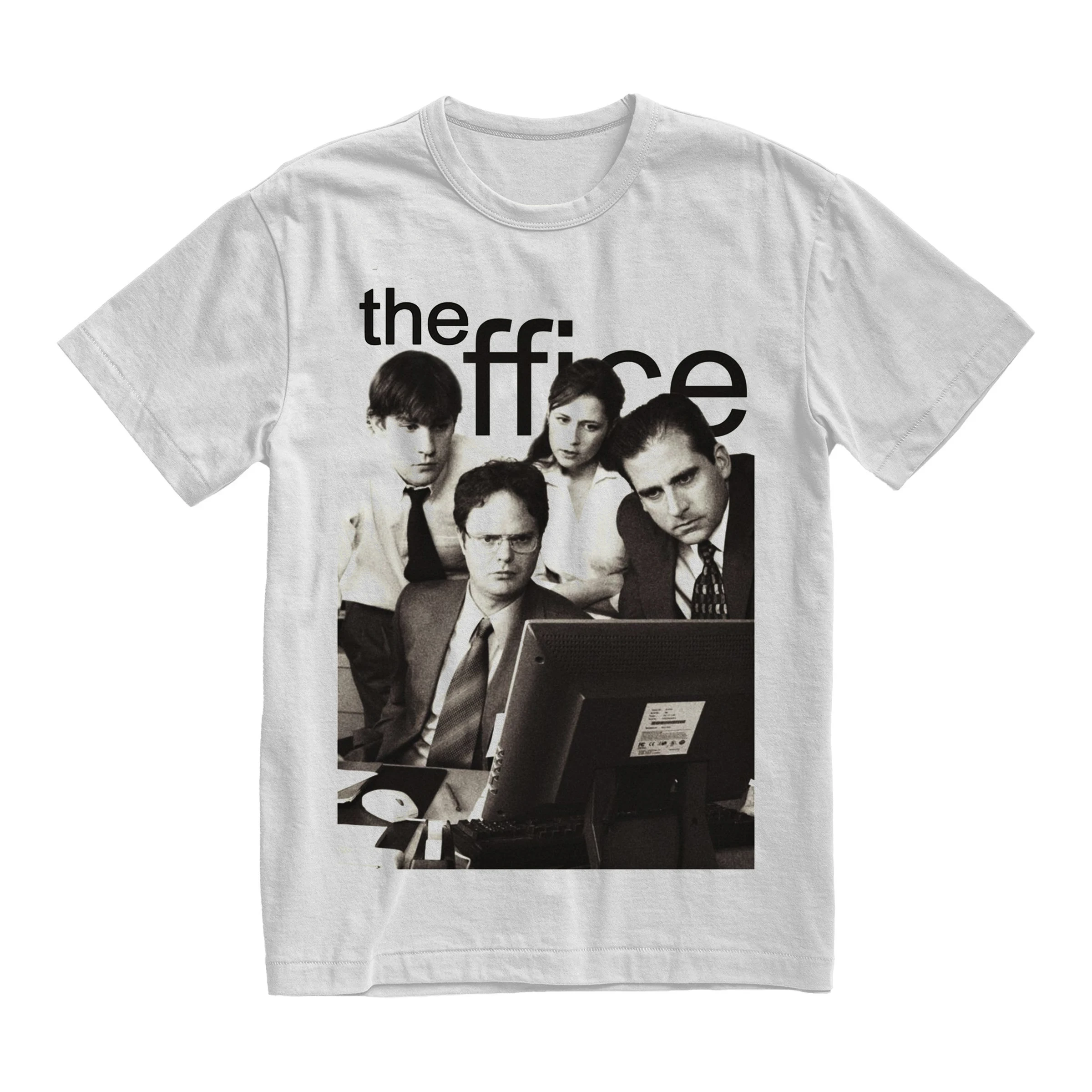 New The Office Movie Graphic Men Print T-shirt  Casual Vintage Prue Cotton Short Sleeve T-shirts Unseix Loose Oversized T Shirts