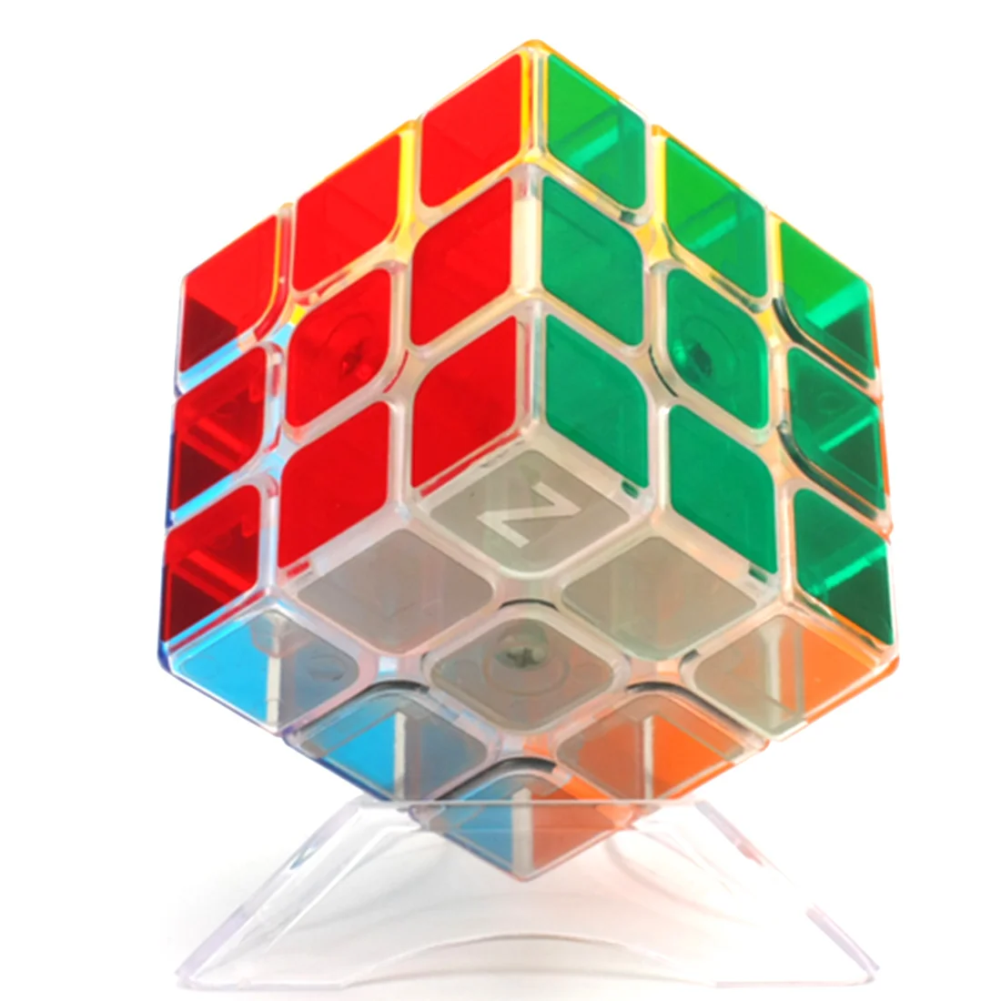 Z-Cube 3x3x3 Transparent Magic Cube Puzzle Zcube 3x3x3 Collect Cube Out of Production Educational Gifts for Kids